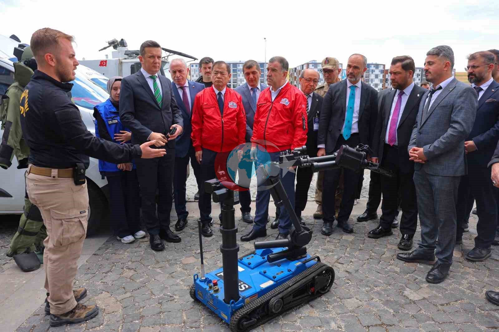 Bayburtda 23 fəlakət qrupunun iştirakı ilə zəlzələ təlimi keçirilib