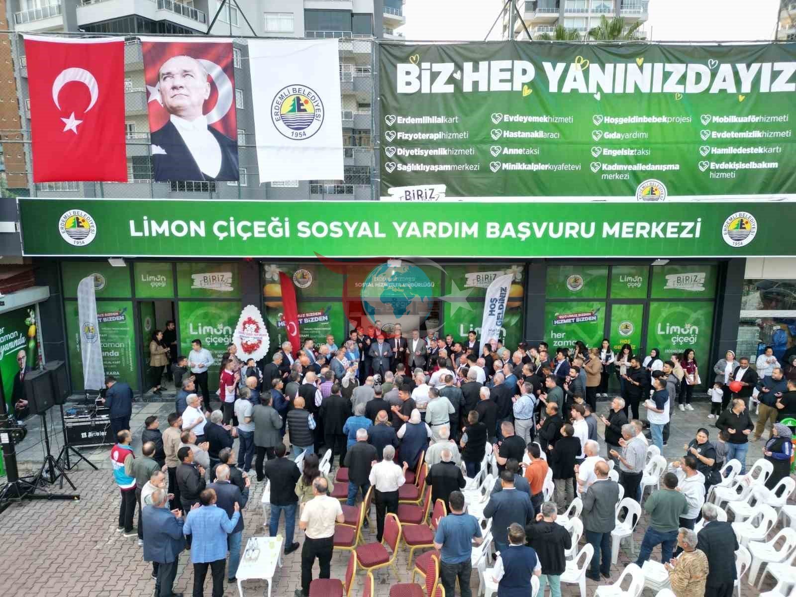 Erdemli'de Yardımlaşma İçin Yeni Merkez ve Hilal Kart Dönemi