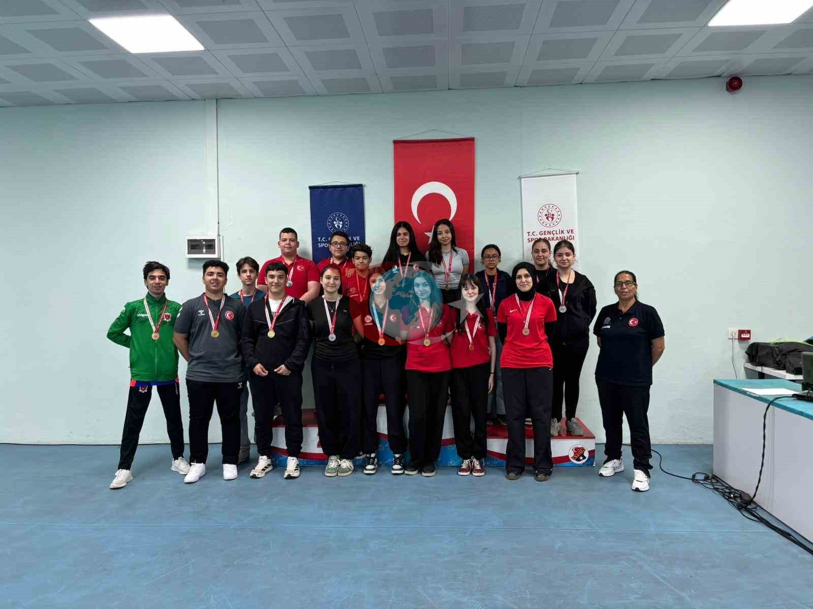 Gençlik Haftası Atıcılık Yarışmalarında Heyecan Doruktaydı