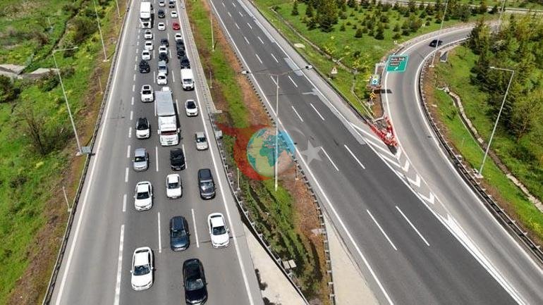 Bayram göçü başladı, Bolu dağı kilitlendi
