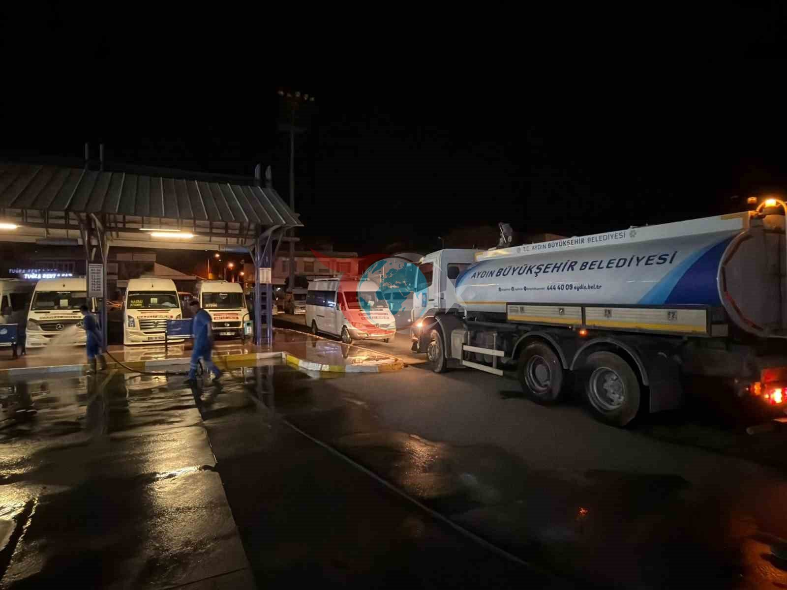 Aydın Büyükşehir&rsquo;den otobüs terminallerinde bayram hazırlığı