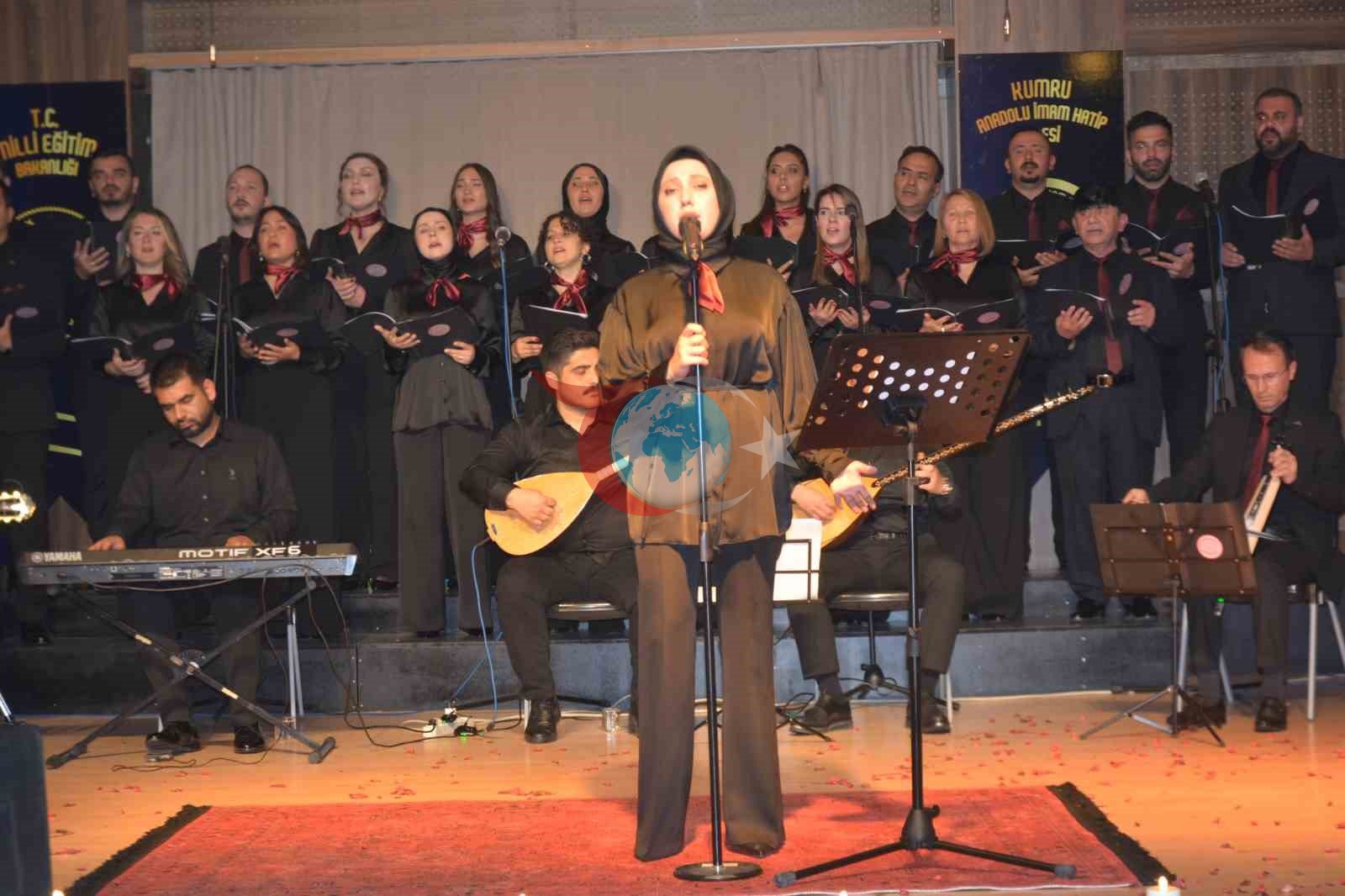 Ordu'da Öğretmen Korosundan Unutulmaz Türk Halk Müziği Gecesi