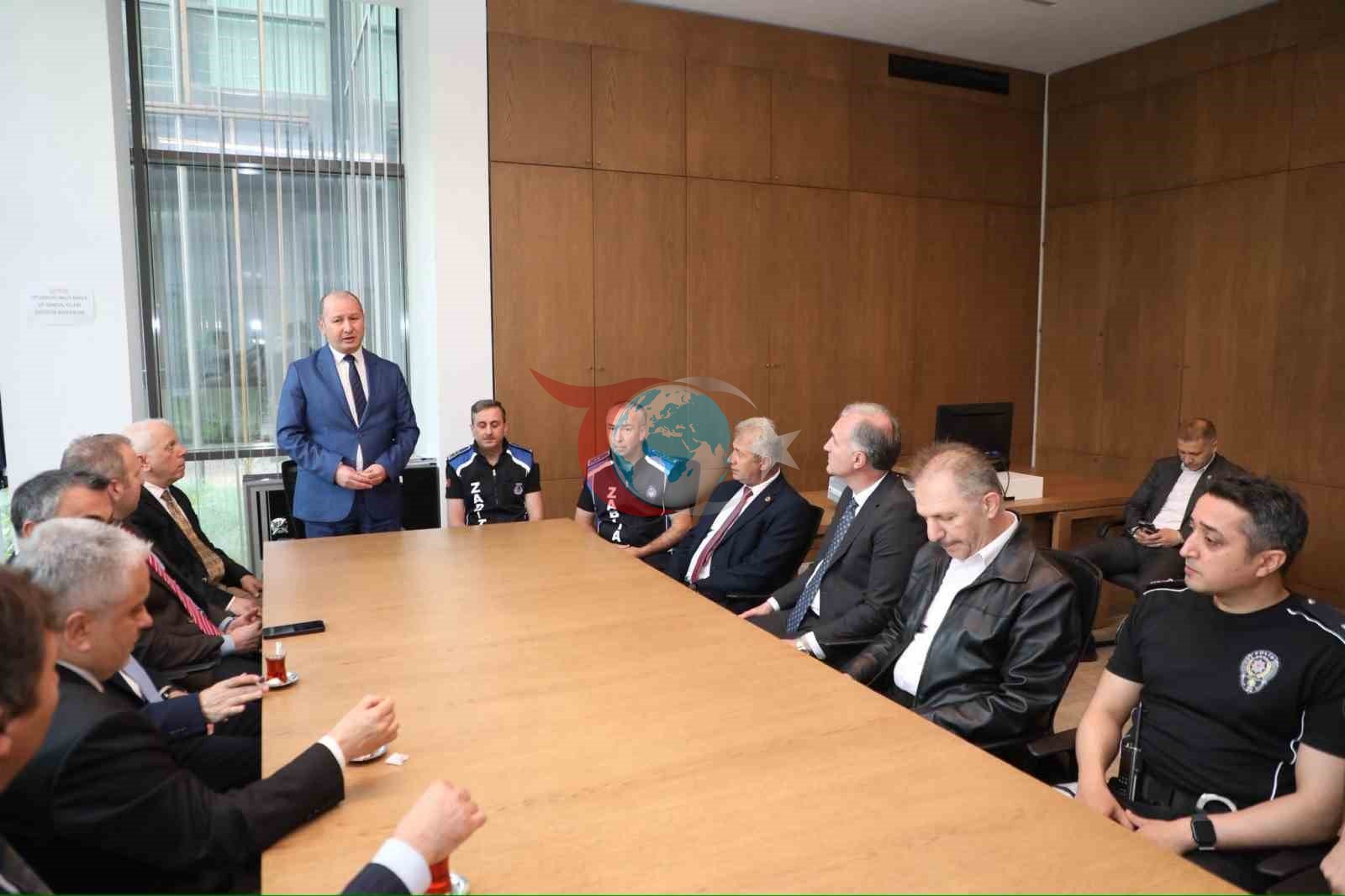 İnegöl protokolü bayramlaşma töreninde buluştu