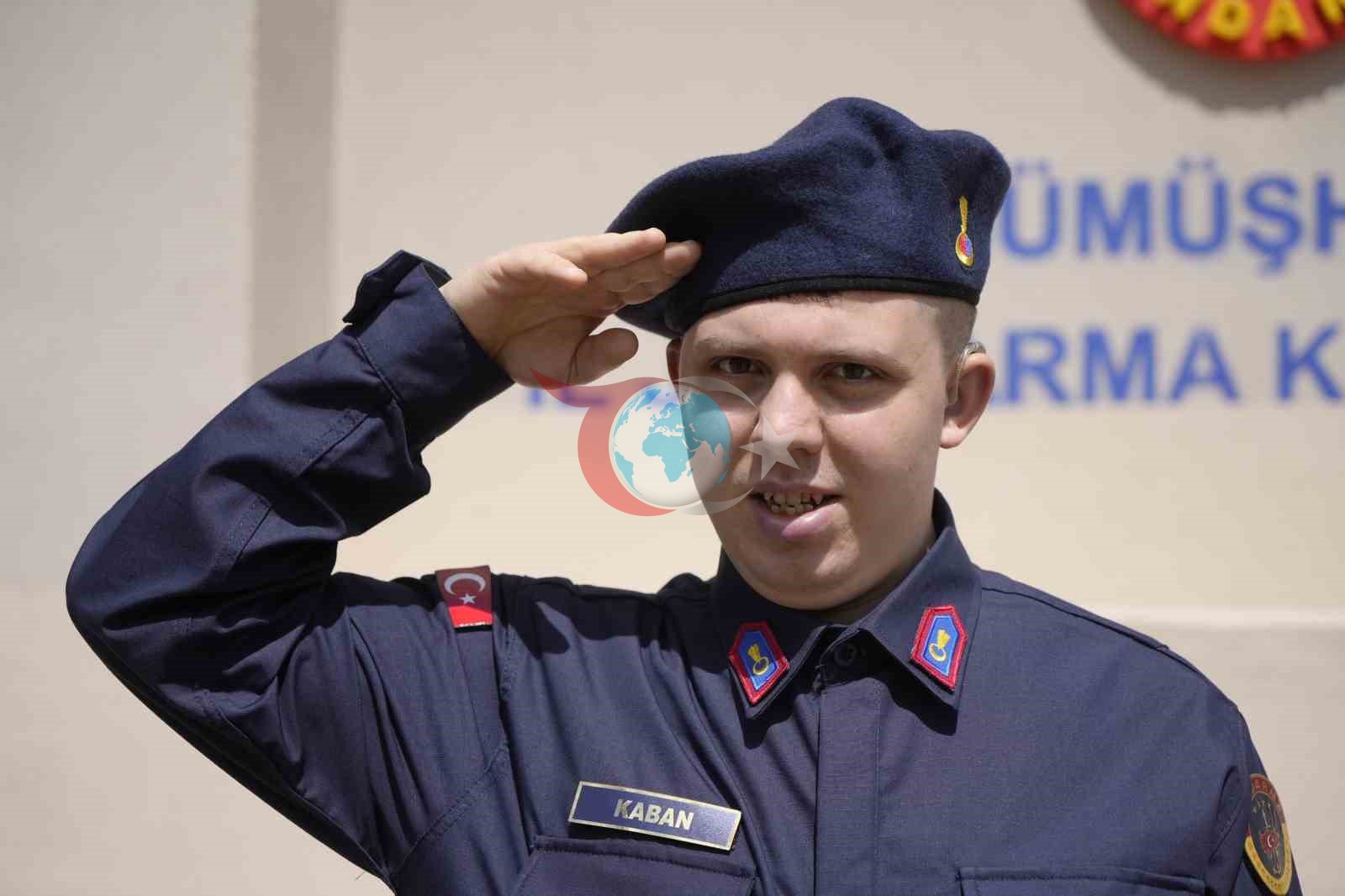 Gümüşhane'de Özel Bireylerin Temsili Askerlik Gururu