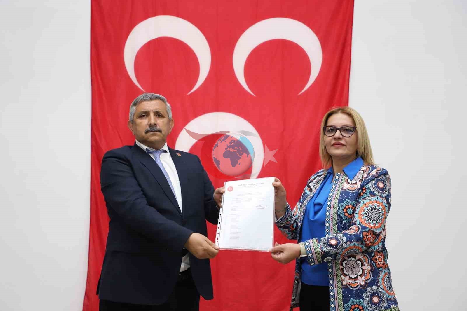 Nevruz Gündoğdu MHP Çıldır İlçe Başkanlığına Resmen Başladı