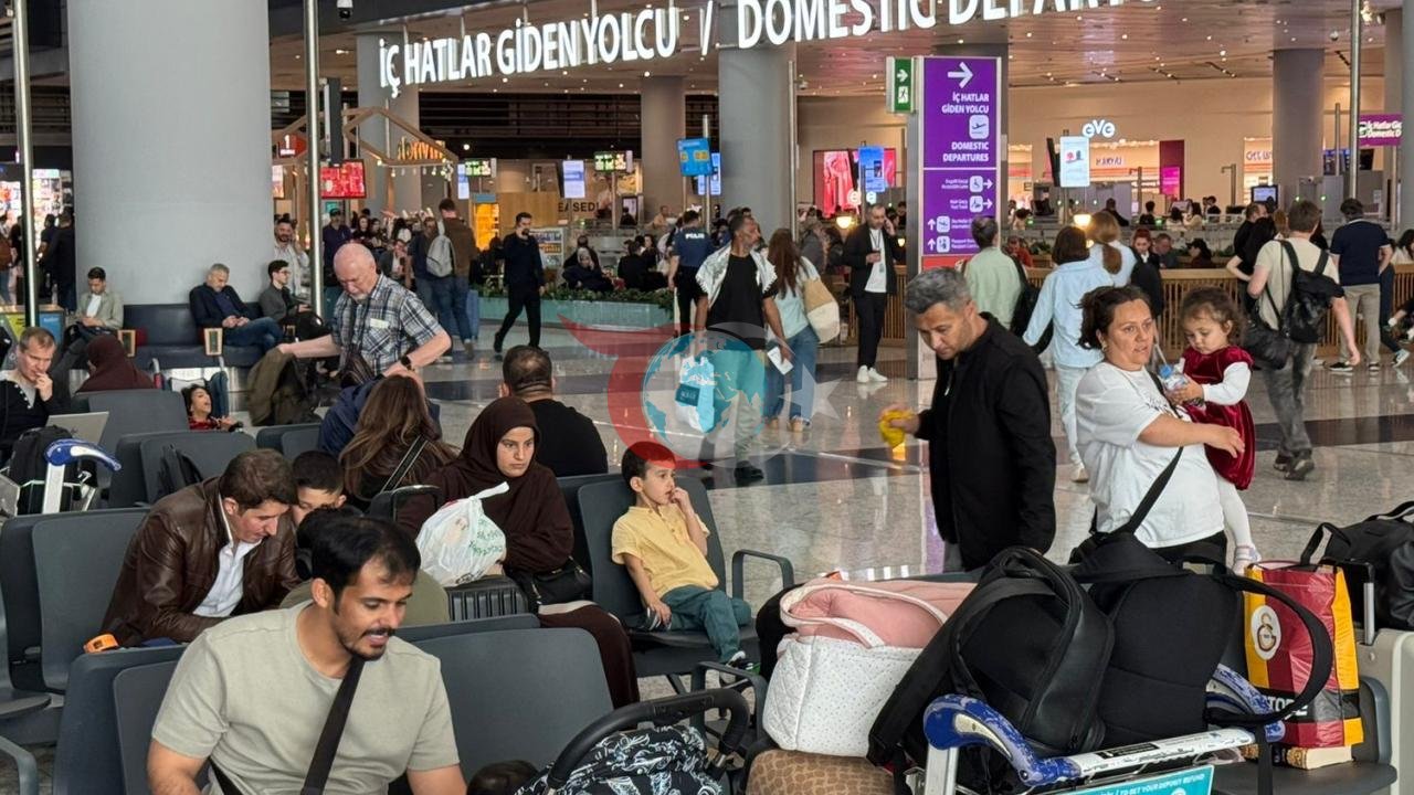 İstanbul Hava Limanları Bayramda Sıx Sərnişin Akını Oldu