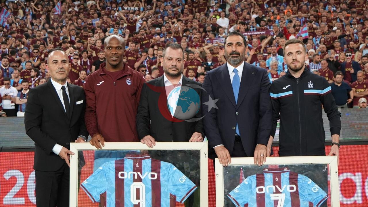 Trabzonspor'dan Visca ve Nwakaeme'ye Duygusal Veda