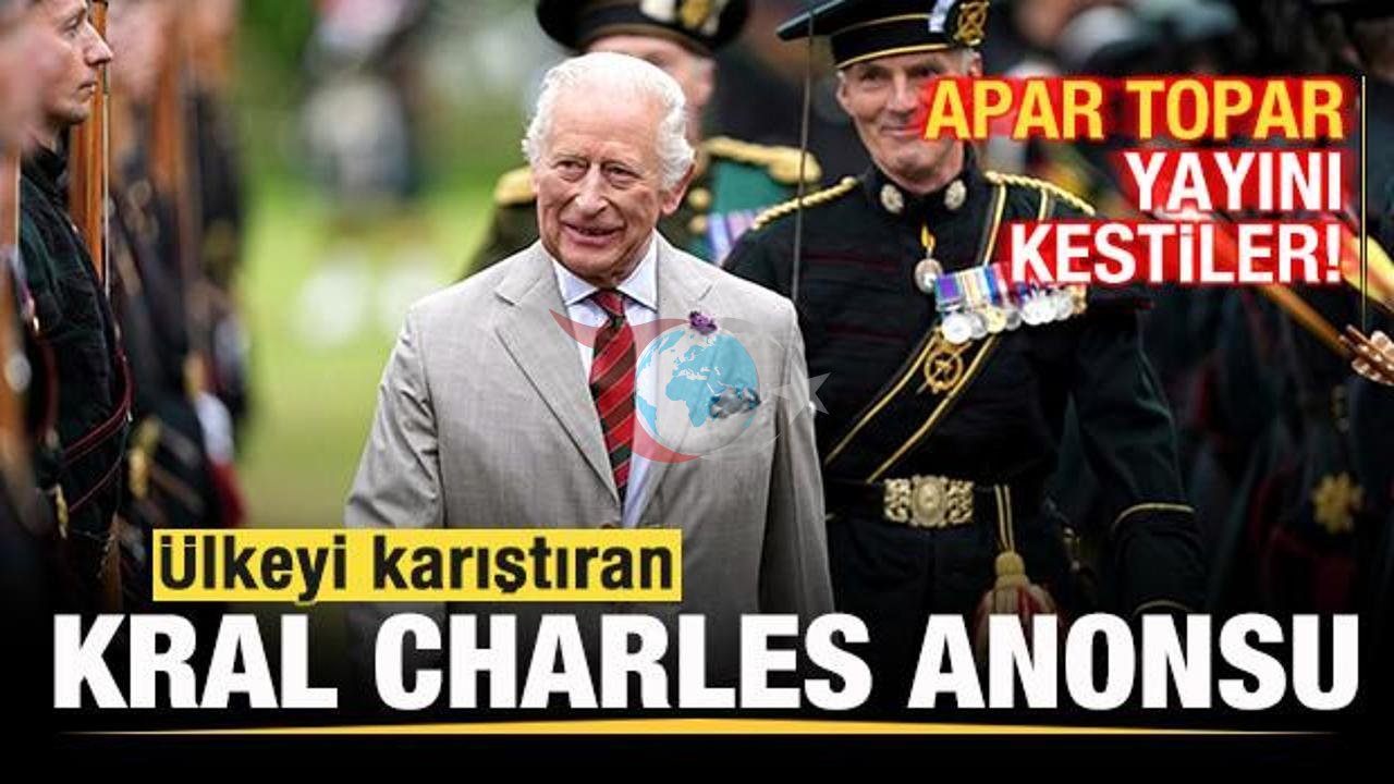 İngiltere'de Kral Charles Hakkında Yanlış Anons Krize Yol Açtı