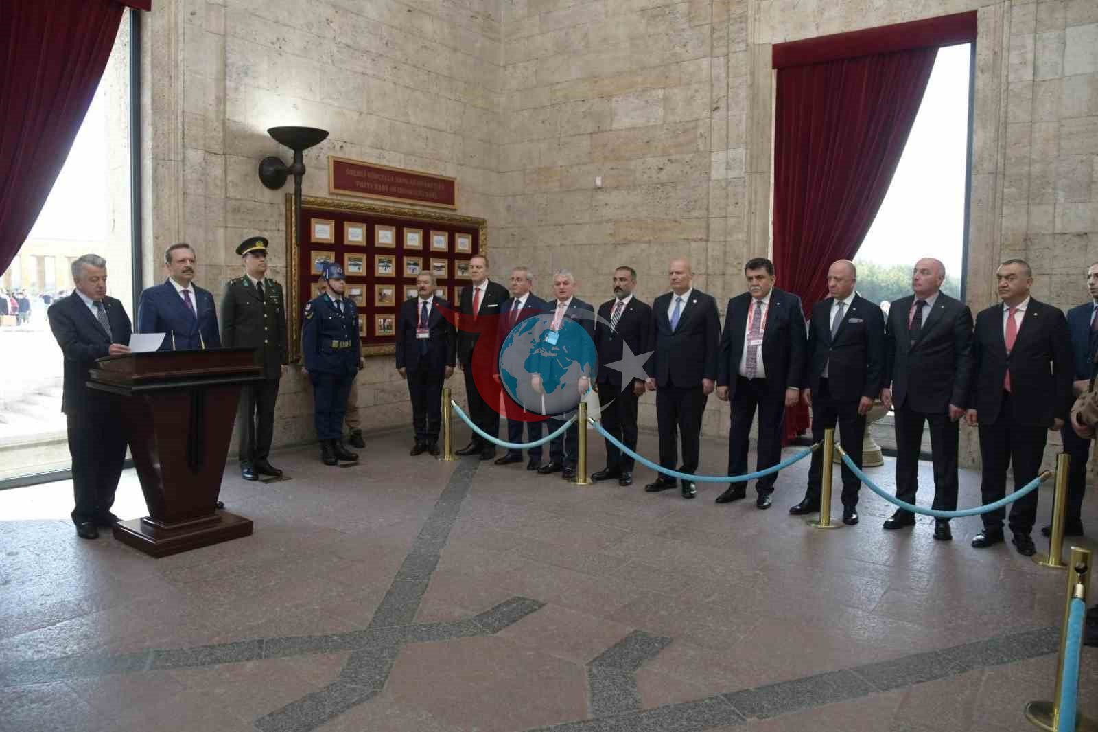 ETSO Heyeti Ankara'da TOBB Genel Kuruluna Katıldı