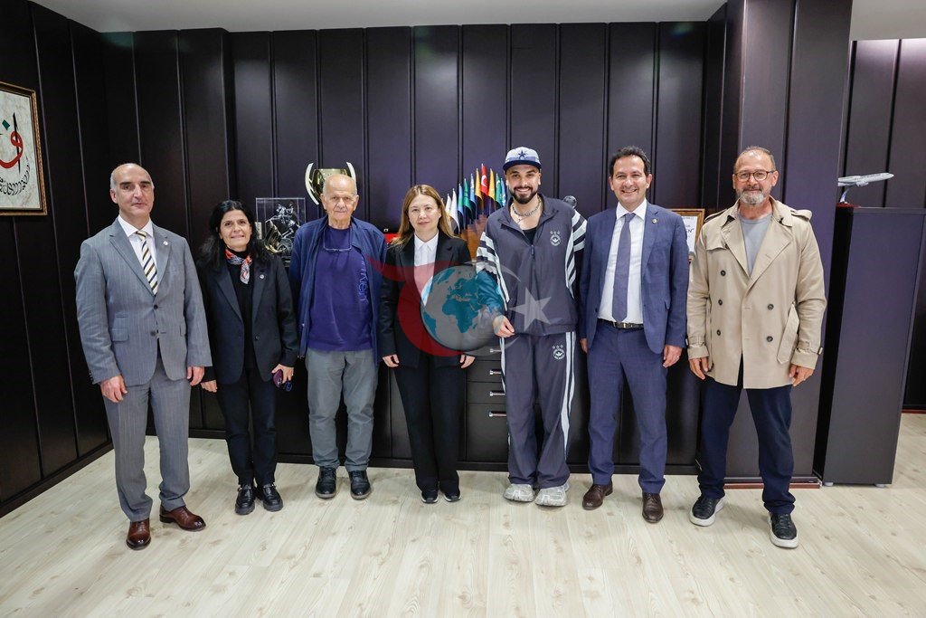 Sefo&rsquo;dan OMÜ Rektörü Aydın&rsquo;a ziyaret