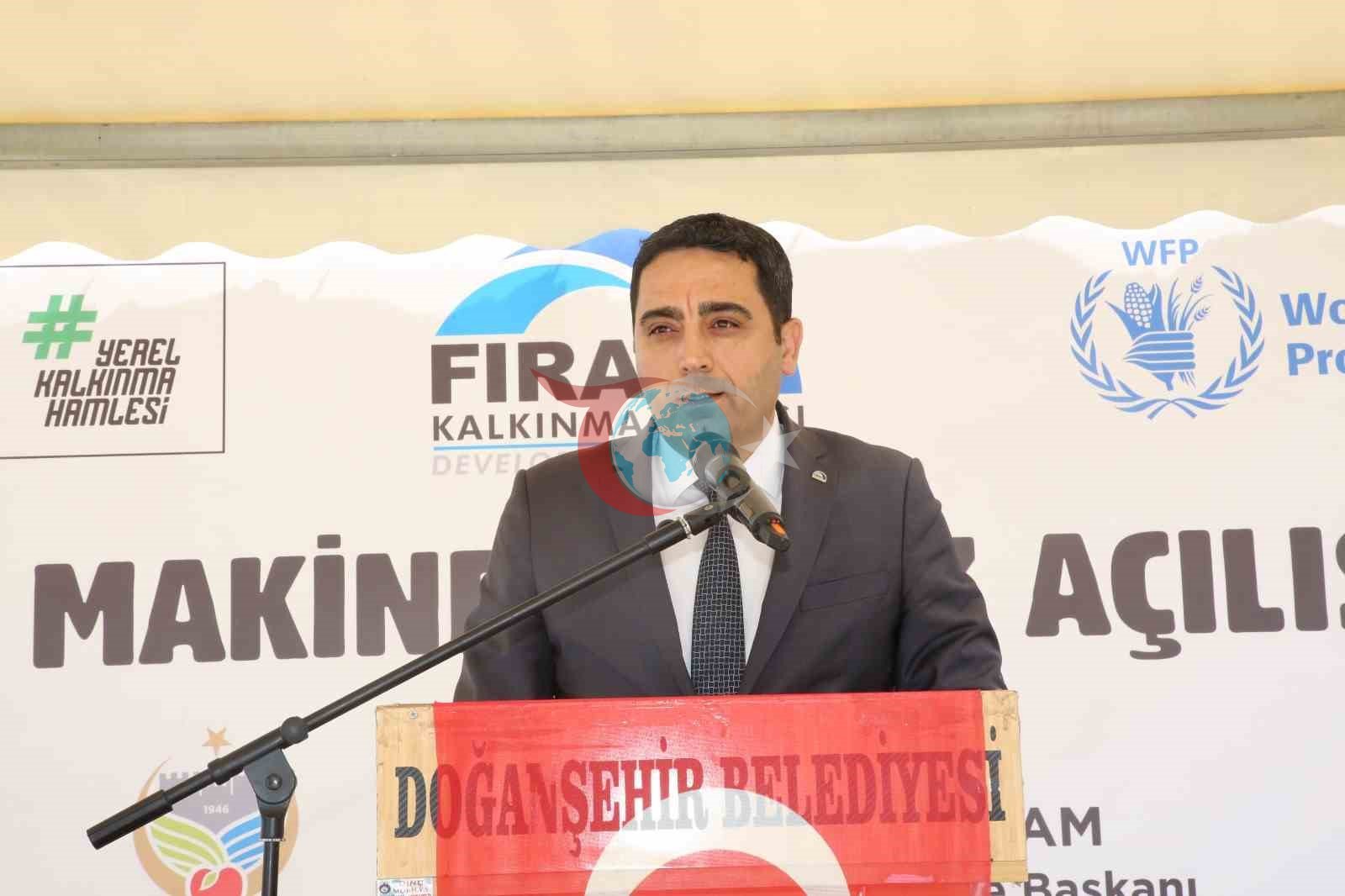 Doğanşehir’de Ortak Tarım Makineleri Parkı Açıldı: Üretime Yeni Destek