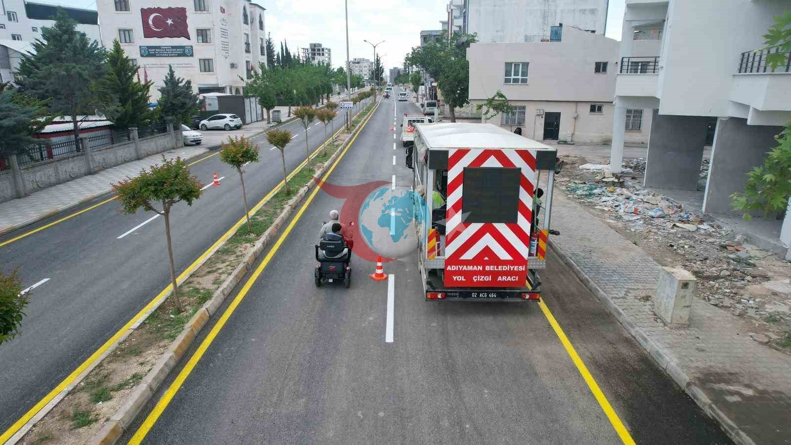 Adıyaman'da Şehit Yüzbaşı Rıza Fırat Caddesi Yenilendi