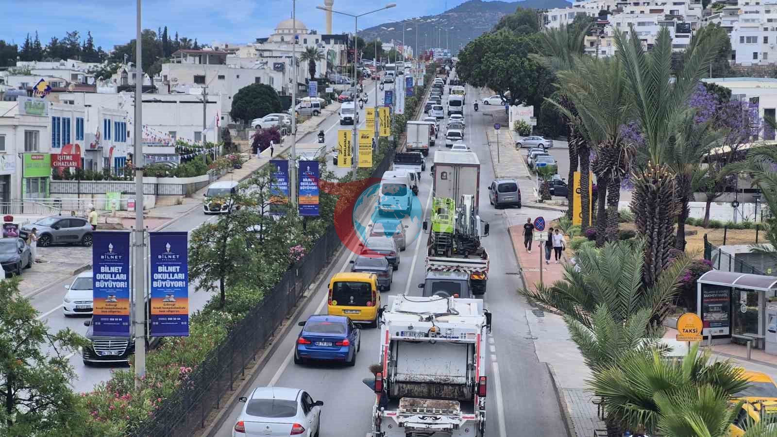 Bodrum’a Bayram Tatili Göçü: 24 Saatte 20 Bin Araç