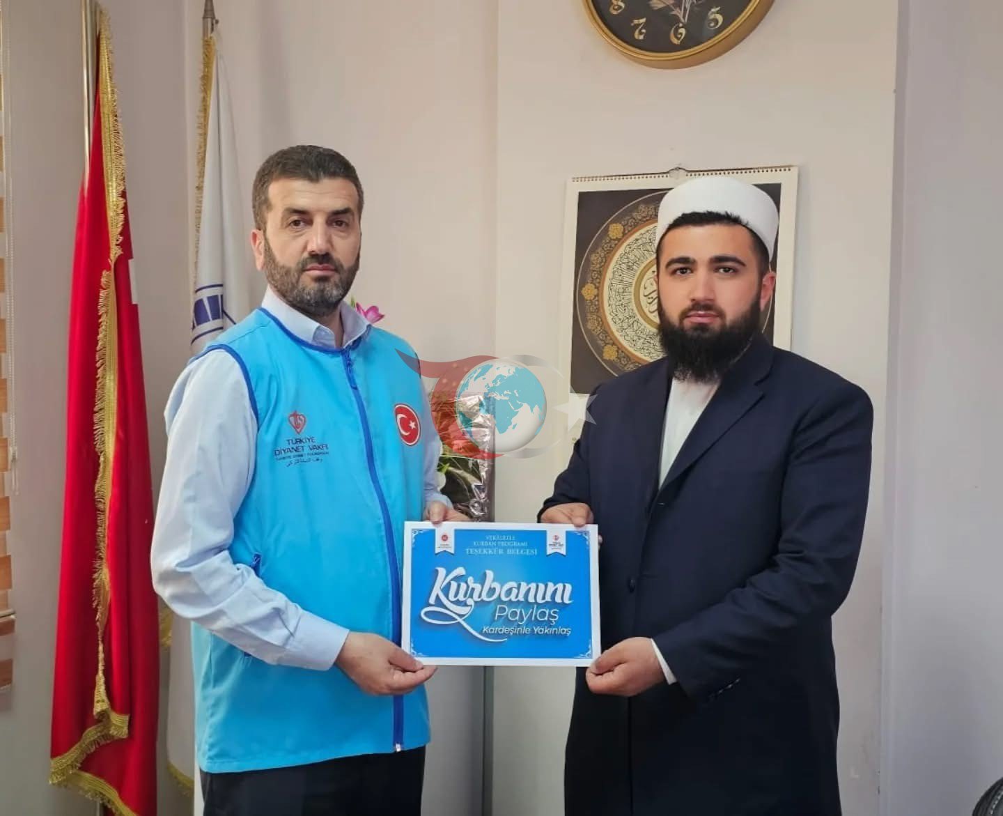 Çermik'te İmam, 54 Vekaletli Kurban Bağışı Topladı