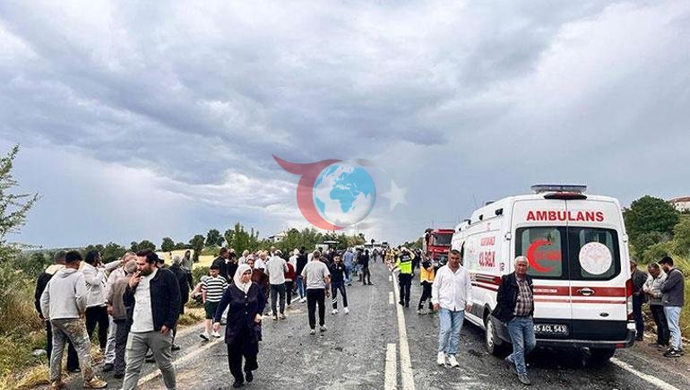 Manisada zəncirvari qəza. Çoxlu yaralı var