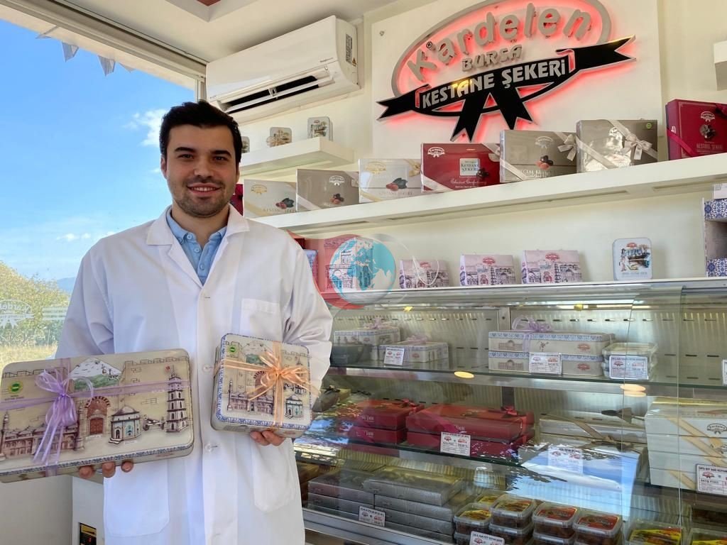 Bursa'nın Kestane Şekeri Bayram Sofralarını Taçlandırıyor