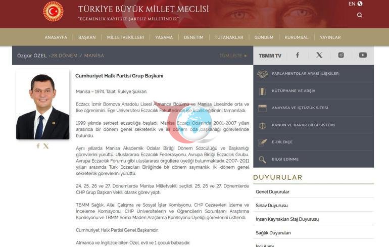 Kilichdarog'lu maqolasi Turkiya Buyuk Millat Majlisiga yuborildi
