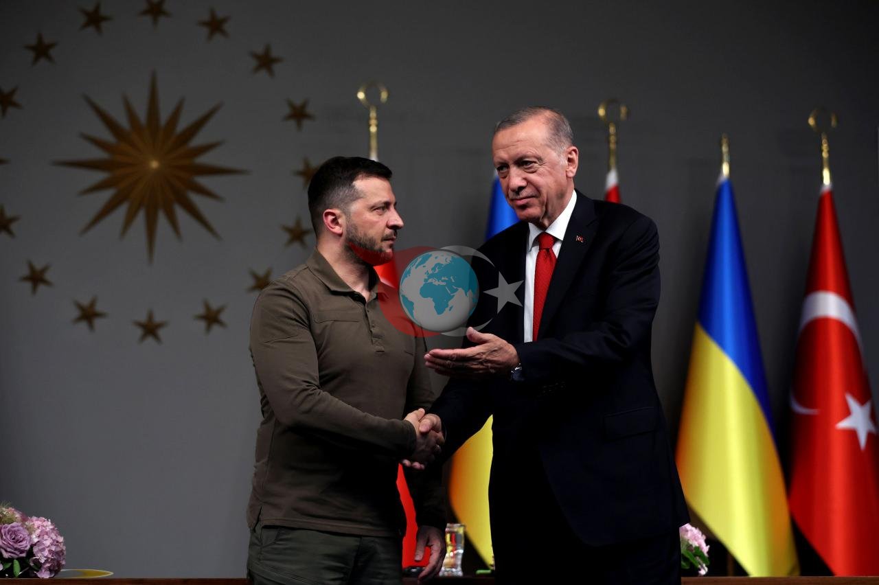Volodimir Zelenski və Rəcəb Tayyib Ərdoğan