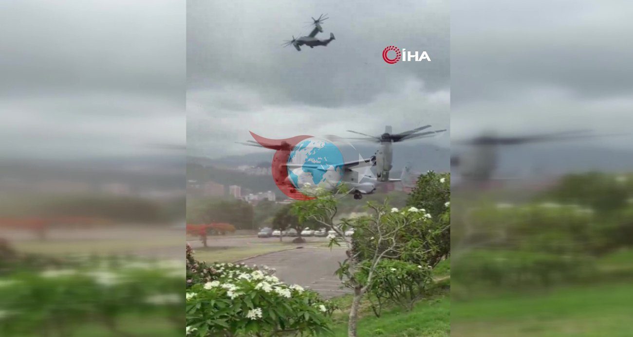 Karakas'ta ABD Askeri Tatbikatı: Helikopterler Büyükelçiliğe İndi