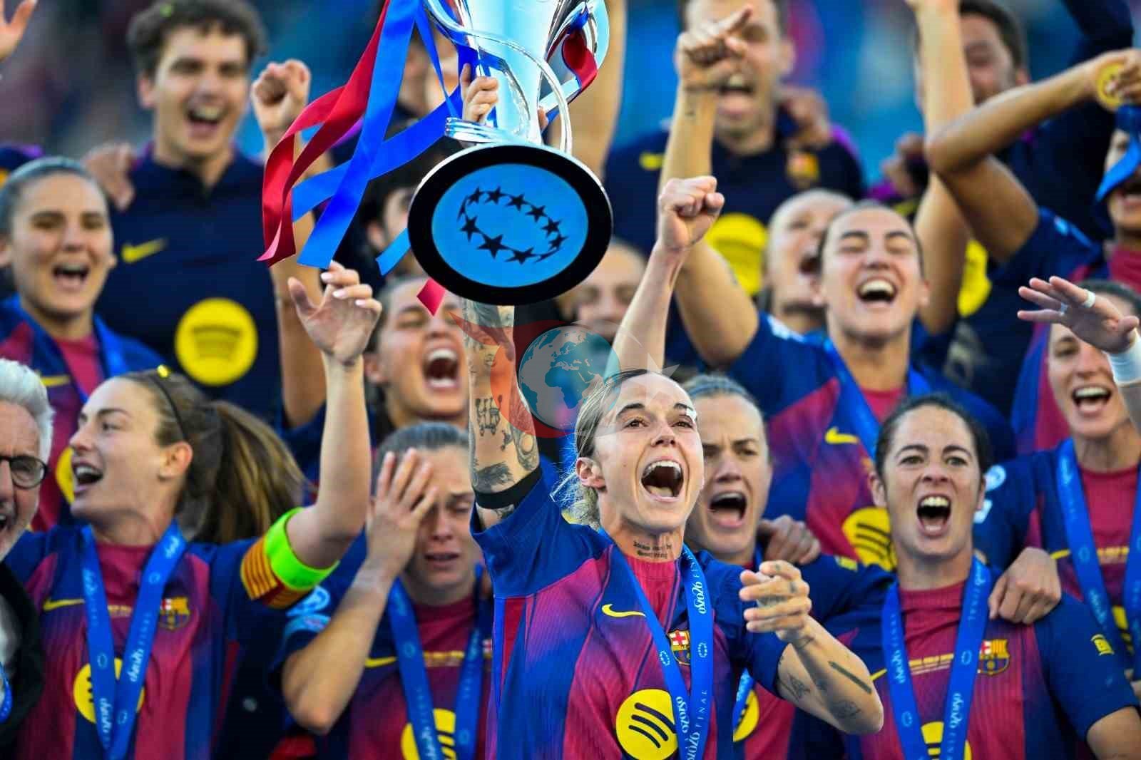 Barcelona, UEFA Kadınlar Şampiyonlar Ligi'nde Tarih Yazdı