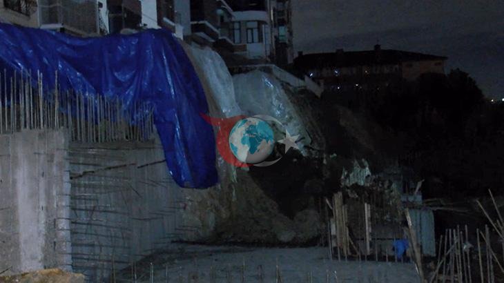 Ankara'da Şiddetli Yağış İstinat Duvarını Çökertti