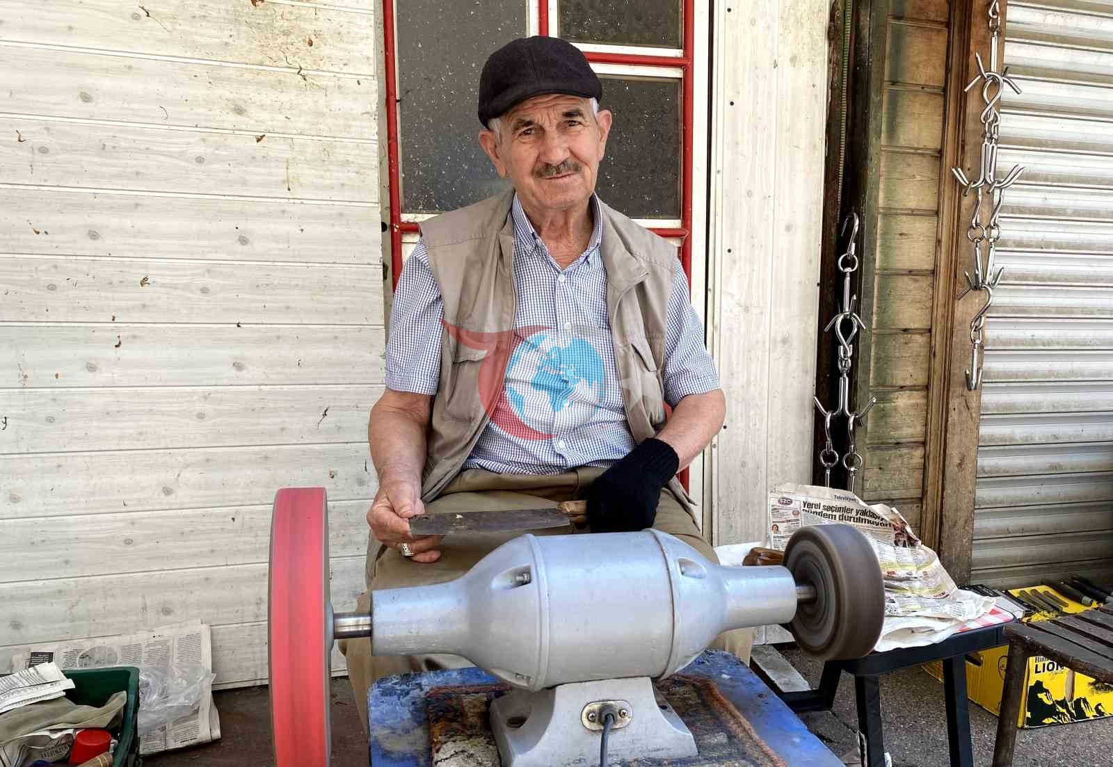 Bıçakçılarda bayram mesaisi