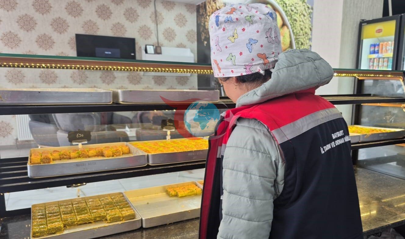 Bayburt'ta Bayram Öncesi Gıda Denetimleri Sıkılaştırıldı