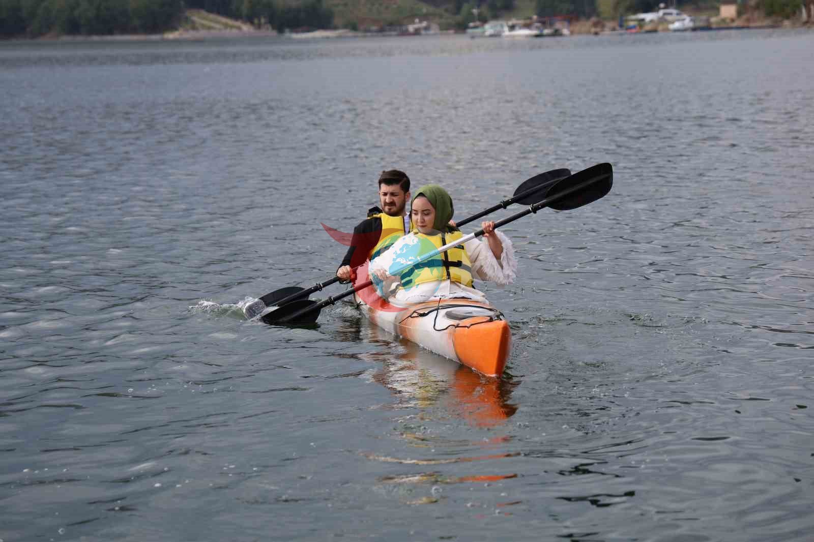 Kahramanmaraş'ta Su Sporları Tutkunları Barajda Buluşuyor