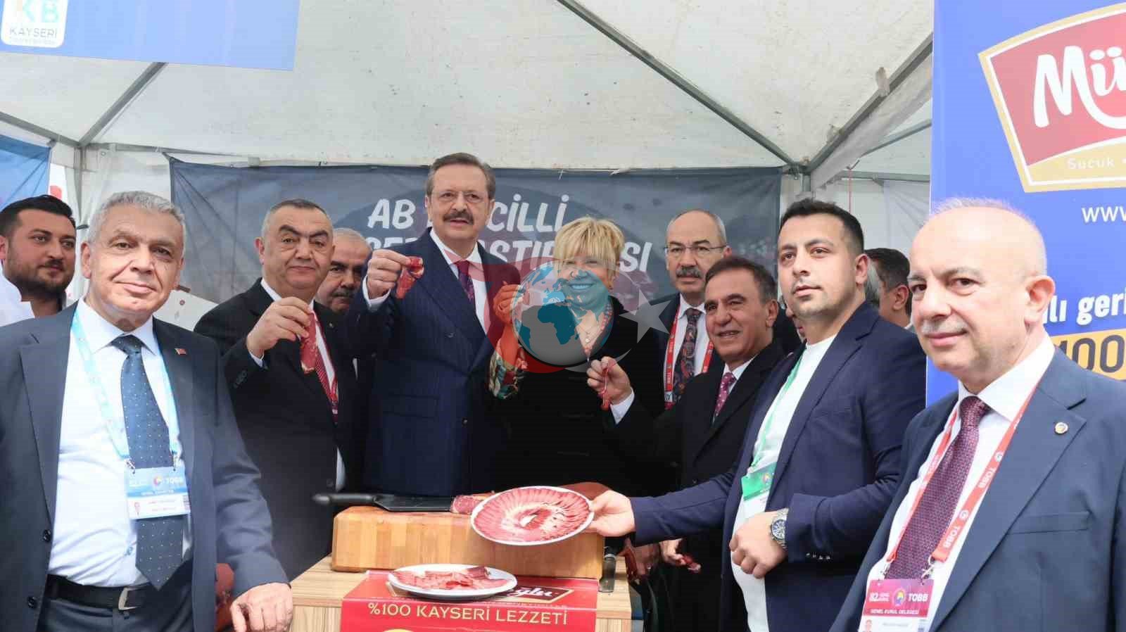 Kayseri Heyeti TOBB Genel Kurulunda Tam Kadro Yer Aldı