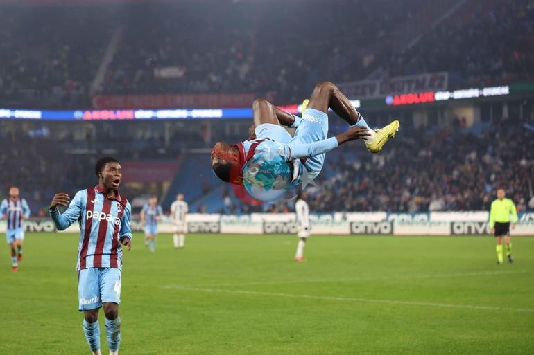 Trabzonspor’da Onuachu, Sörloth’u geride bıraktı