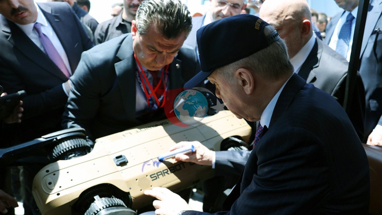 Erdoğan, SARBOT L1'i EFES 2026 Tatbikatında İnceledi