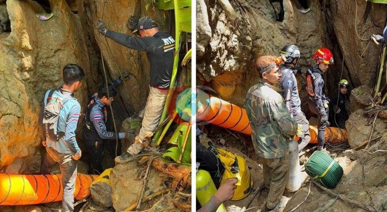 Mağarada mahsur kalan 7 define avcısı günlerdir aranıyor Sırra kadem bastılar