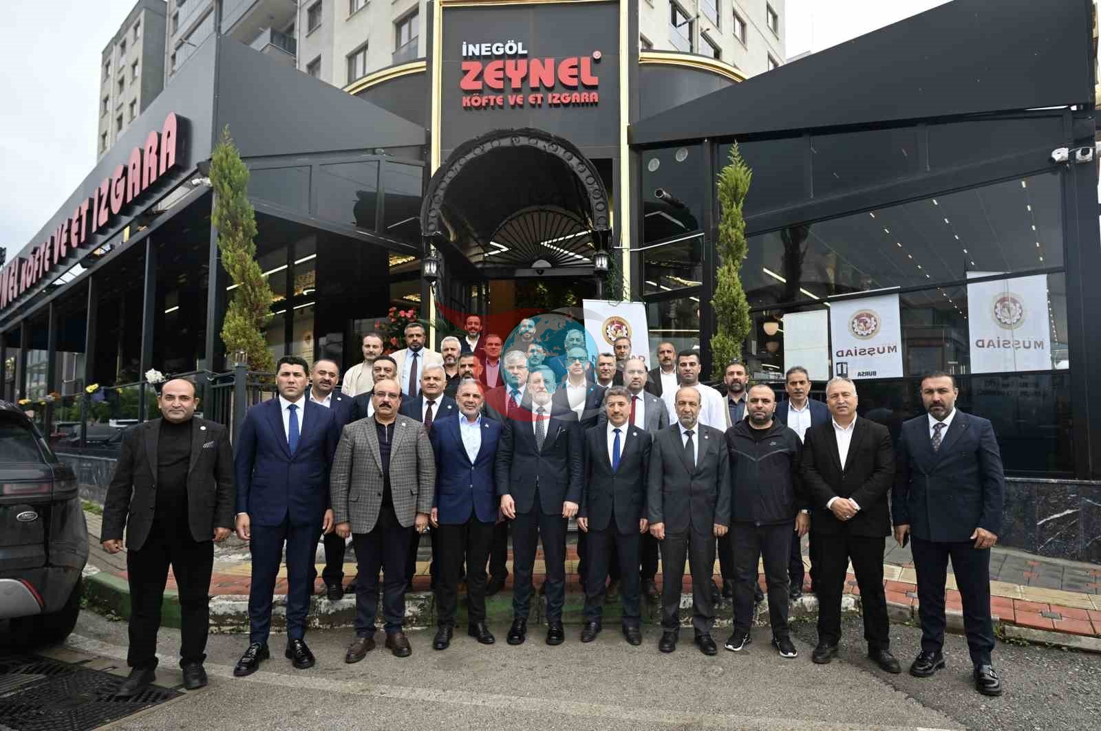 İbrahim Burkay ve MUŞSİAD İş Birliğiyle Bursa Ekonomisi Masaya Yatırıldı