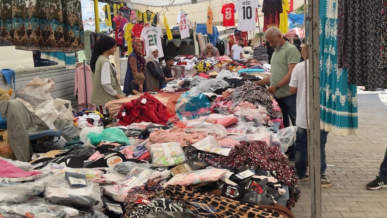 Şanlıurfa'da Bayram Öncesi Çarşılarda Hareketlilik