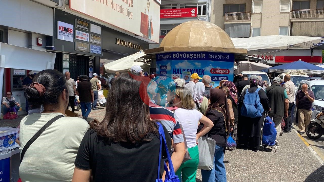 Aydın Halk Ekmek'te Bayram Öncesi Yoğunluğu