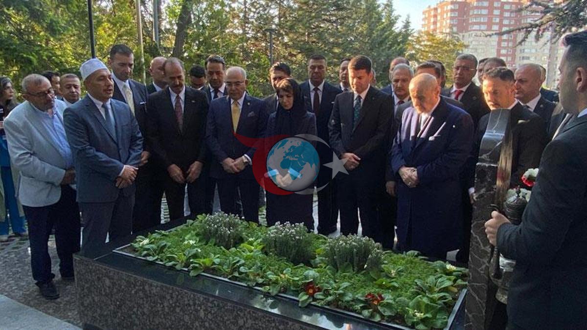 Devlet Bahçeli Kurban Bayramı'nda Türkeş'i Andı