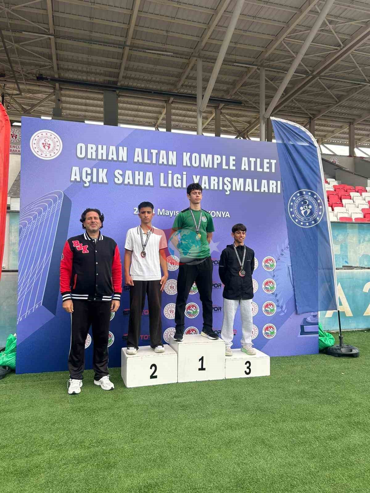 Konya'da Aydınlı Sporculardan Büyük Başarı