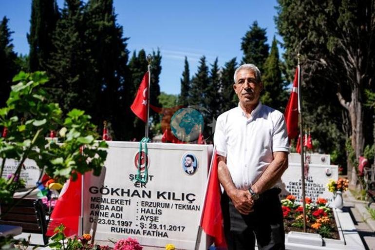 Şehit aileleri Kurban Bayramının ilk günü Edirnekapı Şehitliğini ziyaret etti