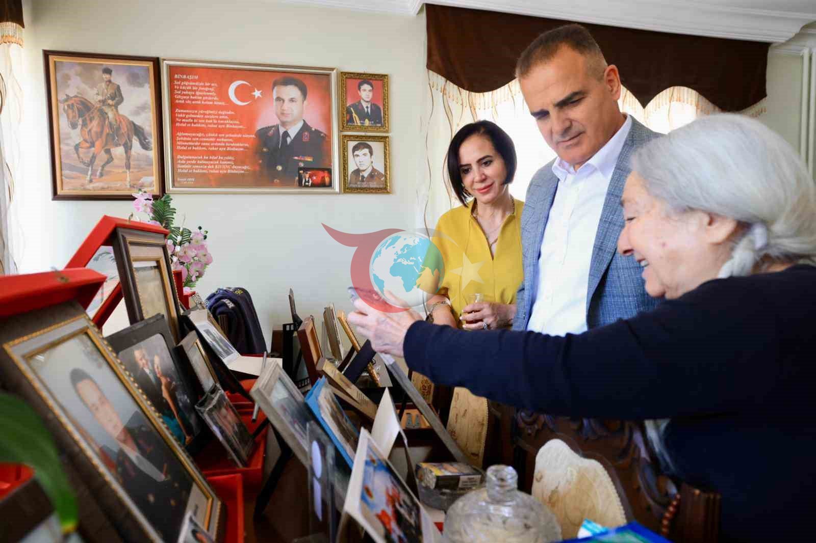 Vali Akbıyık'tan Şehit Binbaşı Cesur'un Ailesine Anlamlı Ziyaret