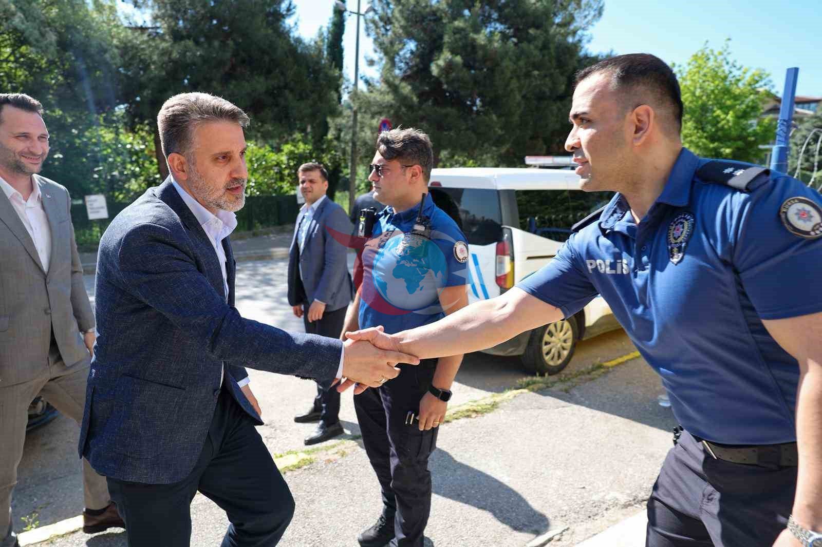 Başkan Vekili Biba&rsquo;dan bayramda gönül ziyaretleri
