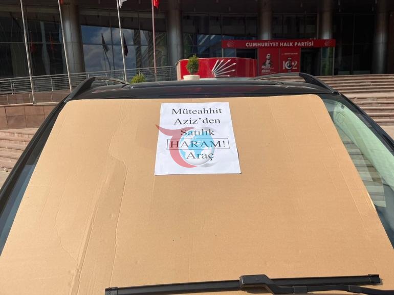 CHPde Özgür Özelin makam araçları satılığa çıkarıldı