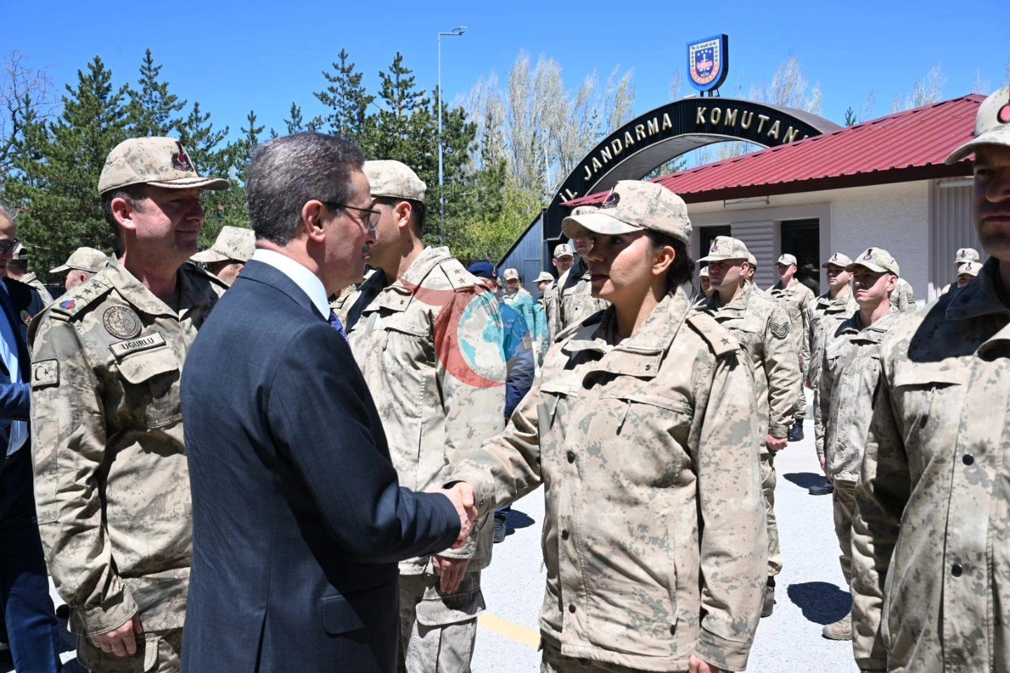 Erzurum'da Emniyet ve Jandarma İle Bayramlaşma