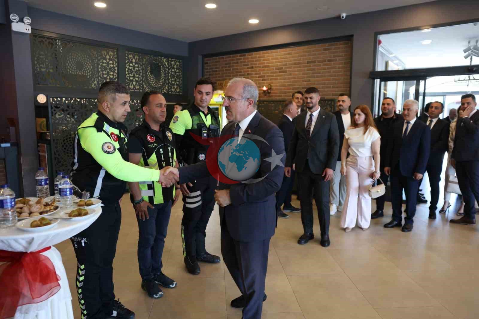 Çanakkale&rsquo;de bayramlaşma töreni düzenlendi