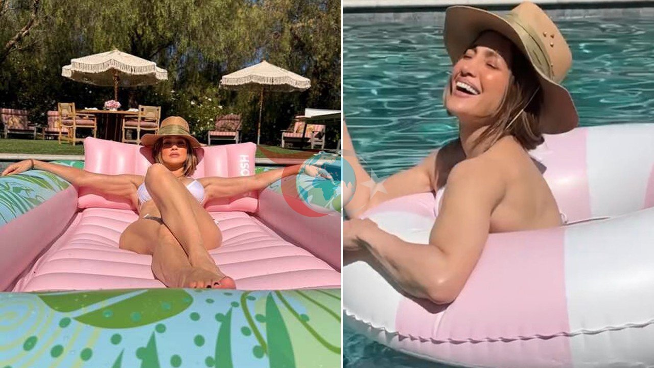 Jennifer Lopez Havuz Keyfiyle Sosyal Medyada Büyüledi