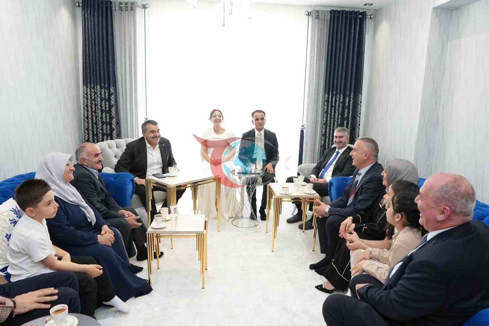 Bakan Tekin Erzurum'da Nişan Törenine Katıldı