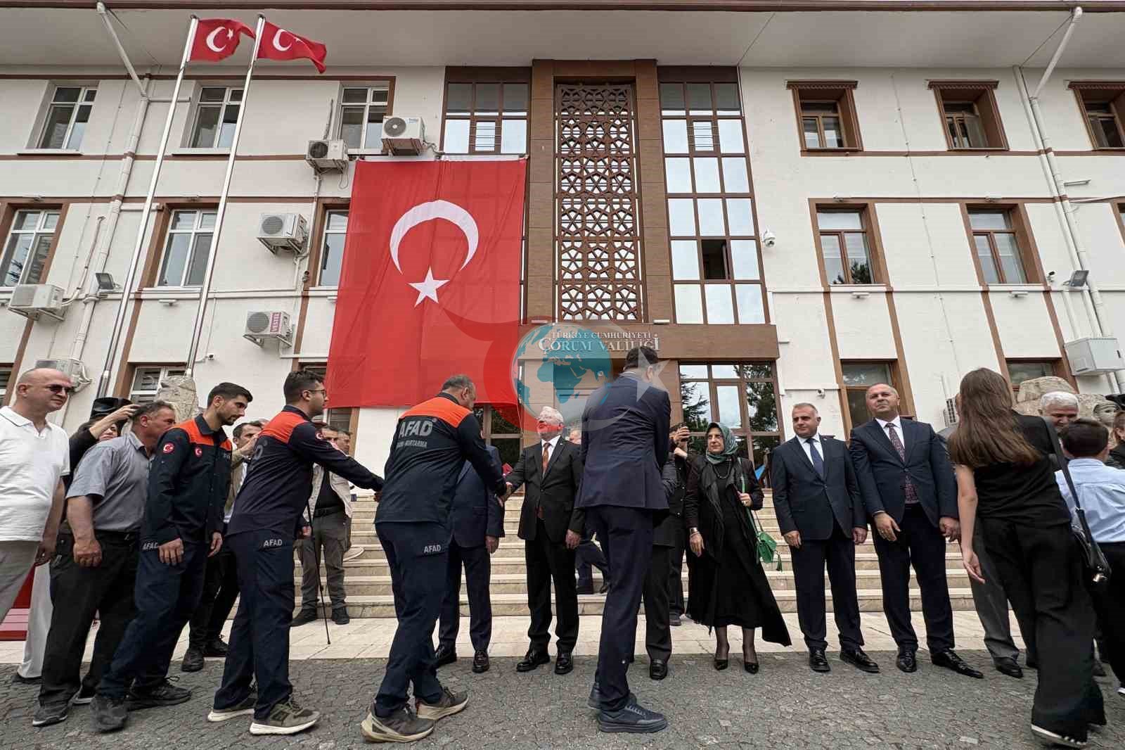 Şäher protokoly we Çorum baýramçylygy