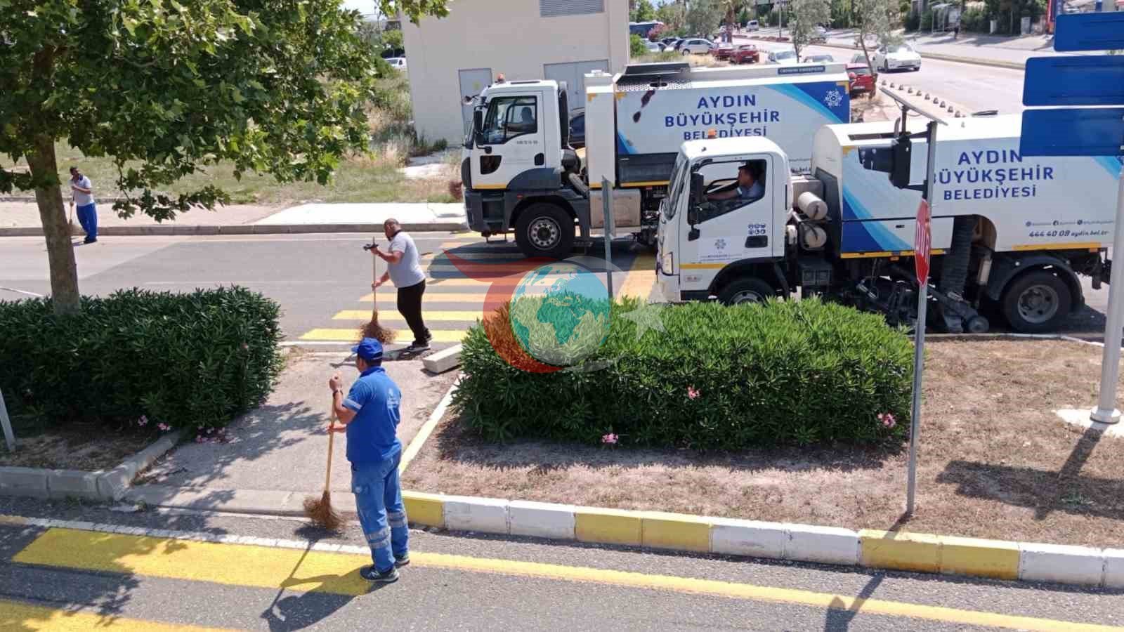 Aydın'da Bayramda Kesintisiz Hizmet: Büyükşehir Belediyesi Sahada