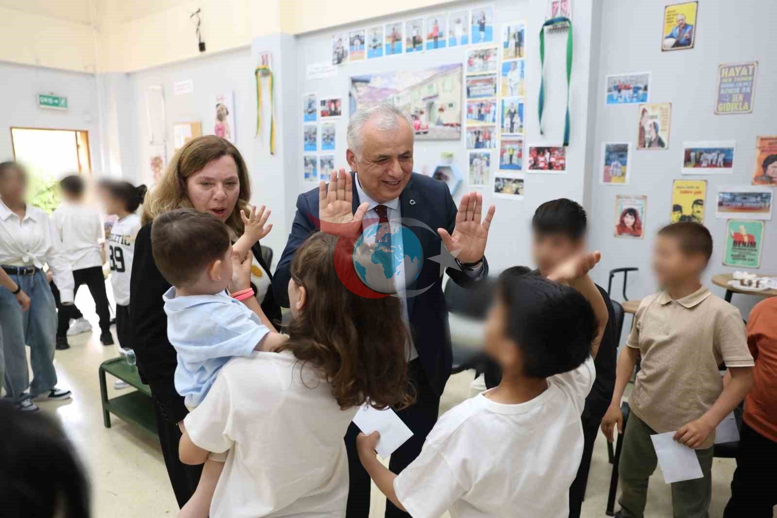 Düzce'de Devlet Korumasındaki Çocuklara Anlamlı Bayram Ziyareti