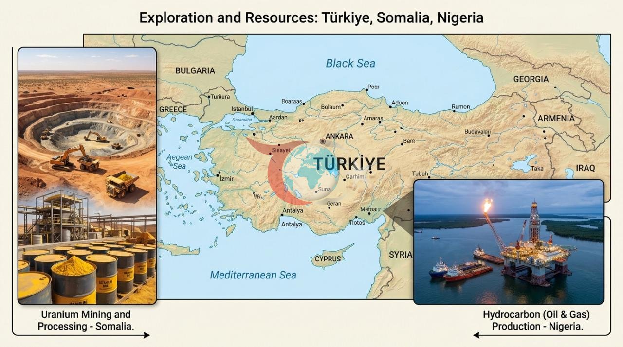 Turkiyaning Afrika matbuotidan eʼtirofi! Dunyoning koʻzi yadroviy konda edi, ular buni rasman eʼlon qilishdi!