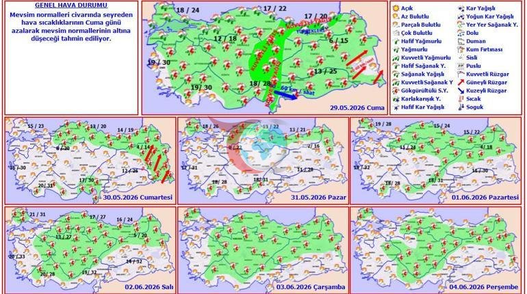 Son xəbərlər... Meteorologiya və AKOM-dan İstanbul üçün kritik xəbərdarlıq Radarlara girdi, 4